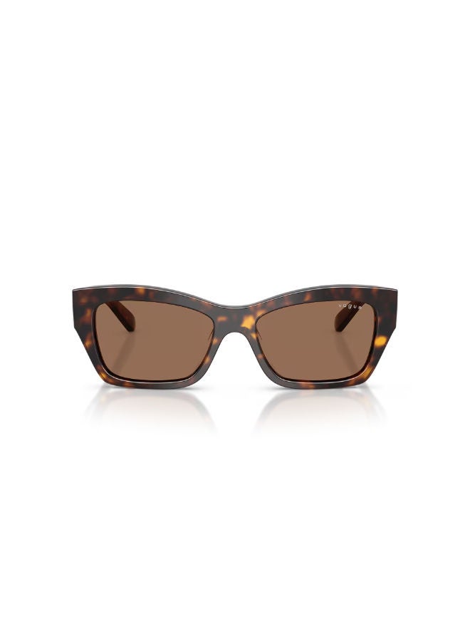 Vogue Women Full Rim Butterfly Sunglasses 0VO5658SU 53 - Image 4