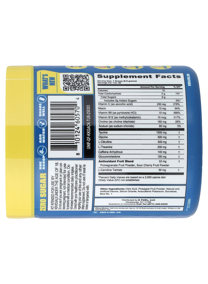 جي فيول Energy Formula، فالآوت ™، Nuka Cola ™، بالتوت الحمضي استوائي، 9.6 أونصات (272 جم) - Image 2