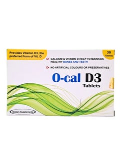 Vox Dei Labs O-Cal D3 Tab 30'S 