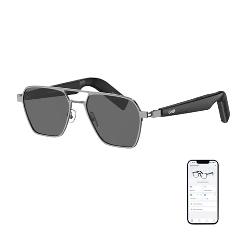 GetD AI Glasses, AI Real-time Translation with 147 Languages, Smart Nylon Polarized Sunglasses, Bluetooth Glasses for Men/Women with Speaker, Audio Glass for Traveling, Music - Image 1