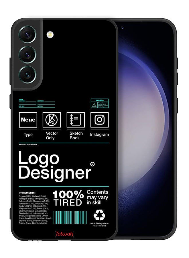 Tolwak Samsung Galaxy S21 Plus 5G Protective Case Cover Logo Designer Sticker - Image 2