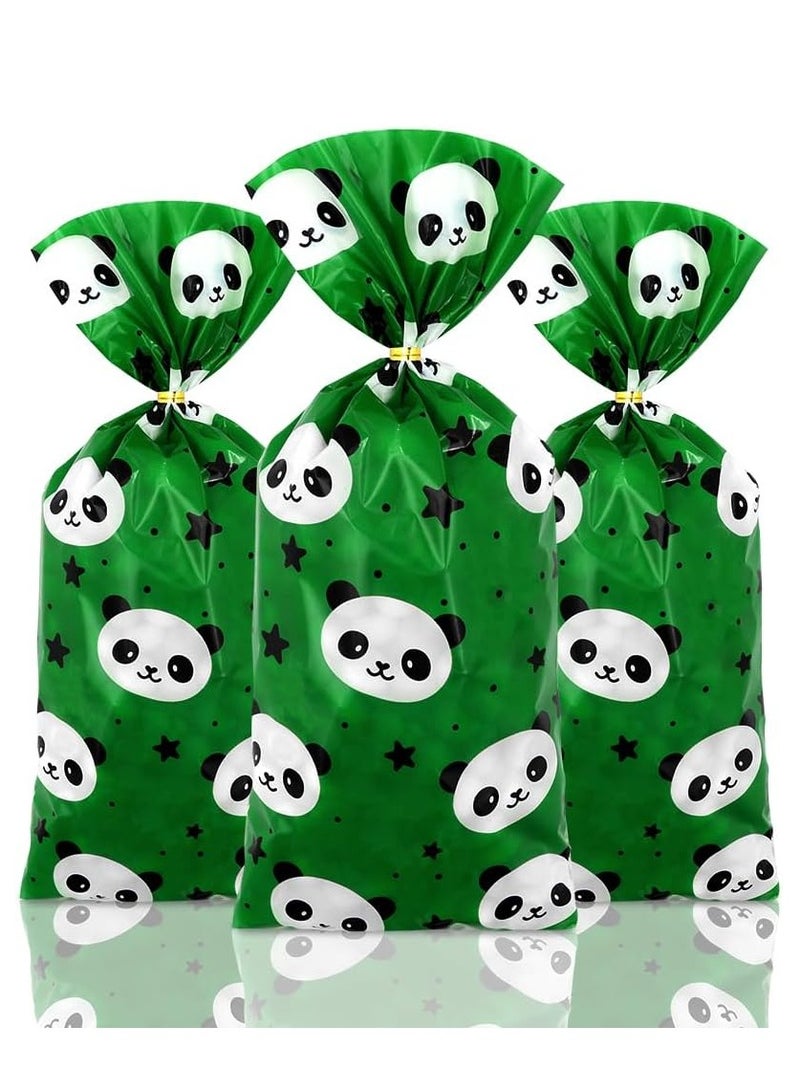 50pcs Panda Style Candy Bags Opp Flat Bags - Image 1