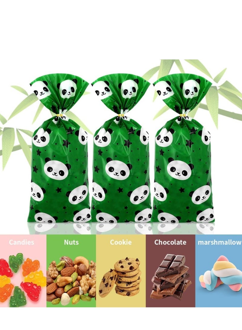 50pcs Panda Style Candy Bags Opp Flat Bags - Image 2