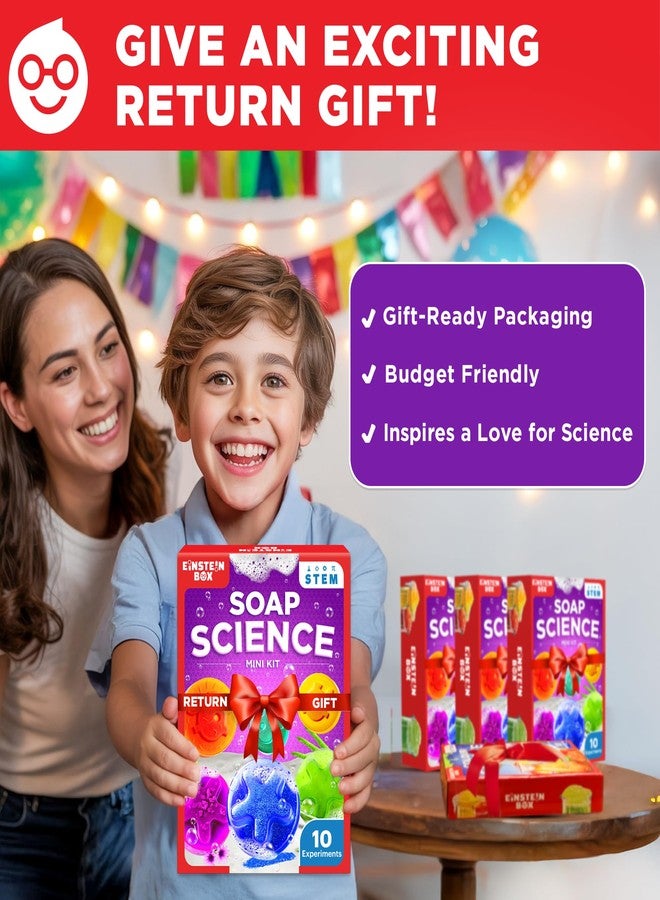 Einstein Box Return Gift Ideas for Age 10-12 Kids | Fun DIY Science Soap Making Kit with Fish and Star Scented Soaps for Kids - Image 2