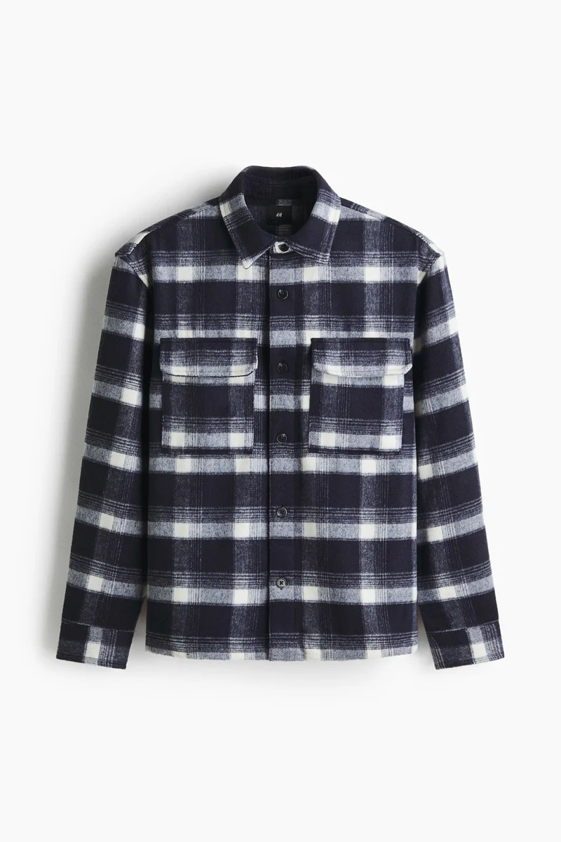 H&M Regular Fit Flannel overshirt