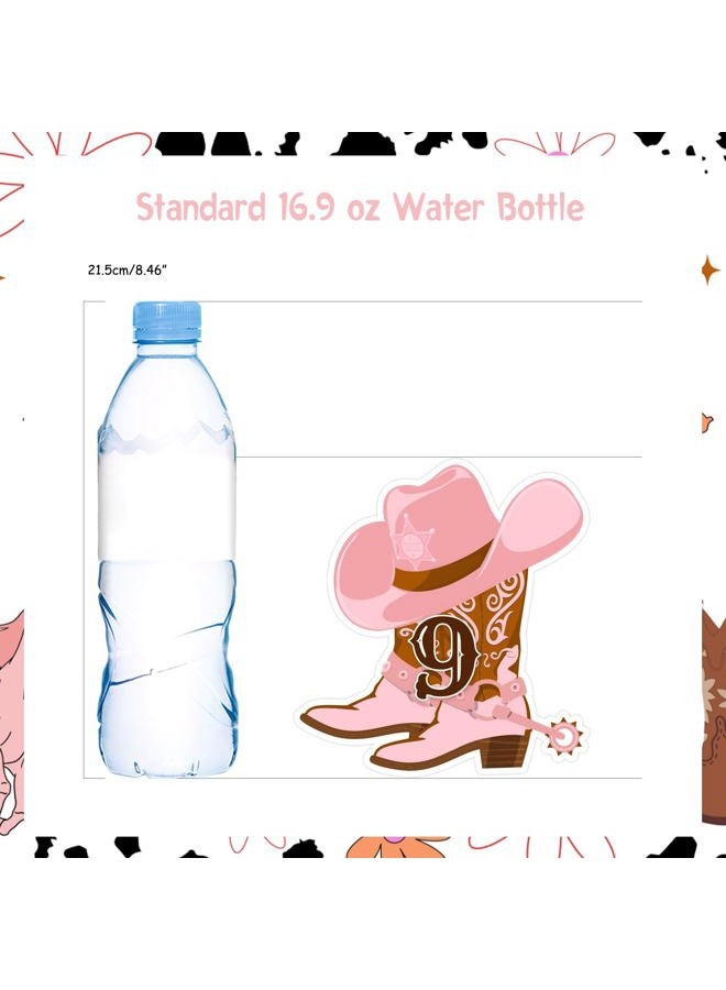 Cheereveal My First Rodeo Photo Banner Bunting Garlands for Girls - Wild West Theme 1st Birthday Party Decorations, Western Cowgirl Birthday Supplies Newborn to 12 Month - Image 3