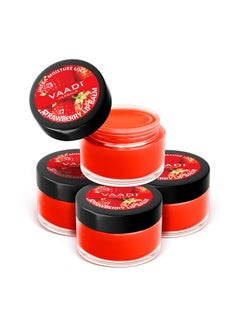 VAADI HERBALS Lip Balm Strawberry And Honey 10gm Pack Of 4  - Image 1
