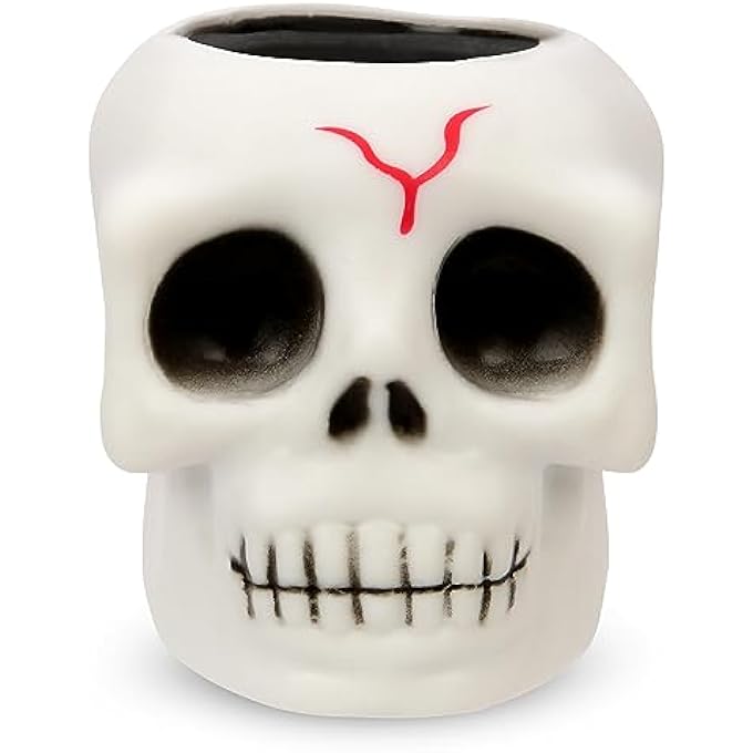 iscream Spooky Season Halloween Squeezy Pop-Up 3" Bat & Skull Stress Reliever - Image 2