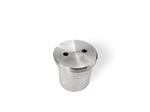Atlantic Wall to Wall Bracket Conceal Socket for 1 inch Curtain Rod, Curtain Bracket, Rod Rail Bracket, Material Stainless Steel, Colour S.S Finish, 6 Pieces - Image 3