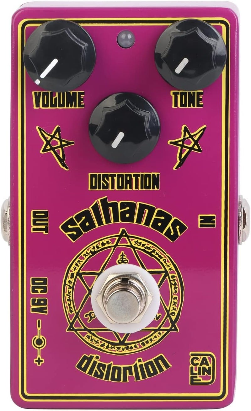 Caline CP-501S Salhanas Distortion Guitar Effect Pedal for Electric Guitar and Bass - Image 1