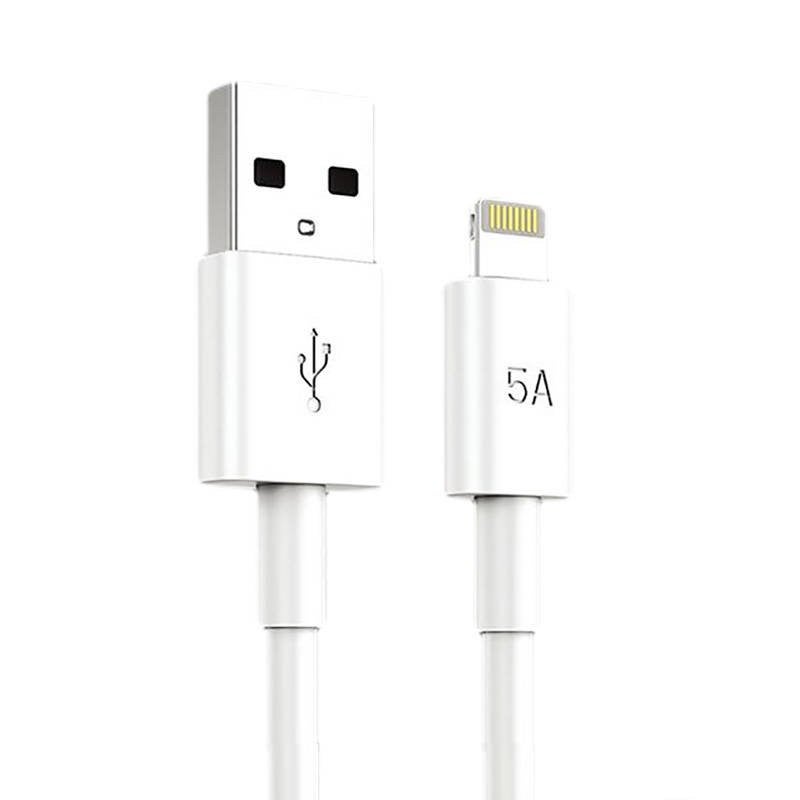 Chaosu (KSC-110) Lightning Cable 5A Fast Charging 1.2m – White