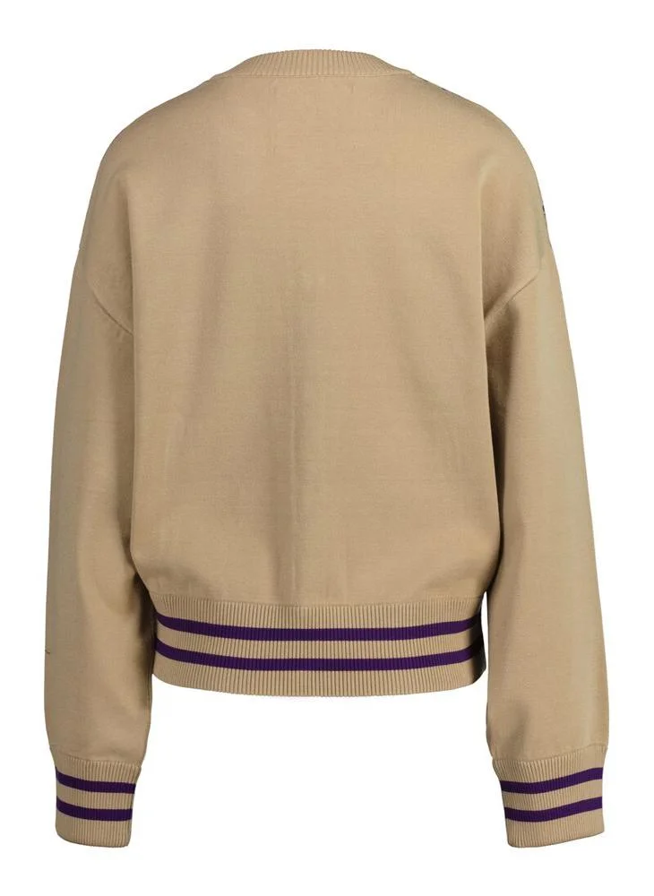 GANT Gant Varsity Jacquard Knit Bomber