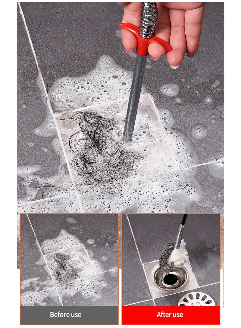 DubaiGallery Drain Clog Remover,Multifunctional Cleaning Claw,Sink Drain Clog Remover Cleaning Tool，for Kitchen Sink Bathroom Tub Toilet Clogged Drains Dredge Pipe Sewers - Image 4
