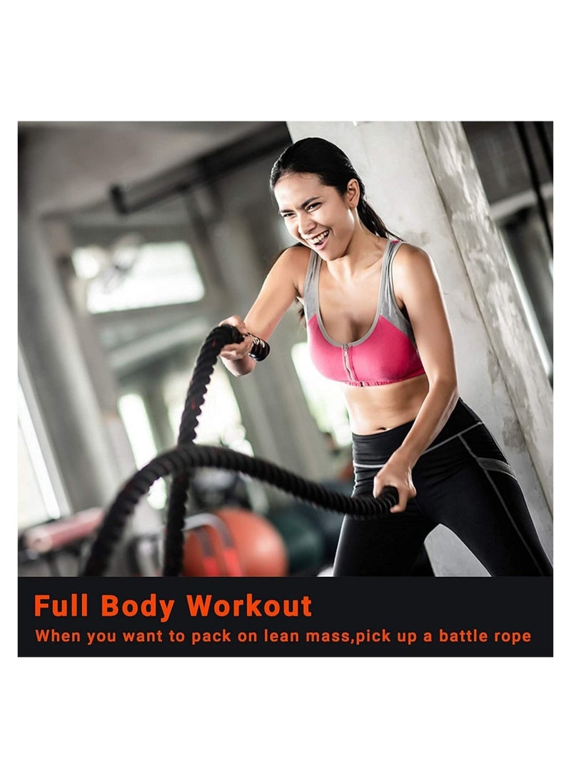 ULTIMAX Professional Fitness Rope Climbing Rope Tug of War Rope, Workout Rope for Core Strength Training-38mmx9m - Image 3