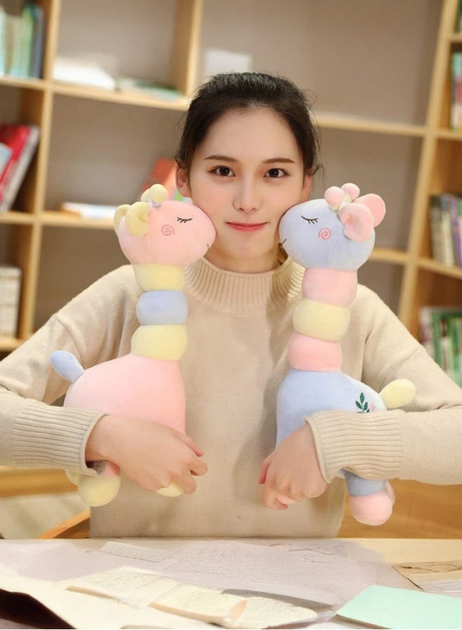 Cuddles Adorable Marshmallow Giraffe Plush Stuffed Animal Toy 20cm-Blue - Image 3