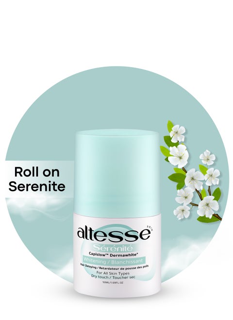 Altesse Soin Whitening and Hair Delaying Roll-On Deodorant Sérénité 50Ml