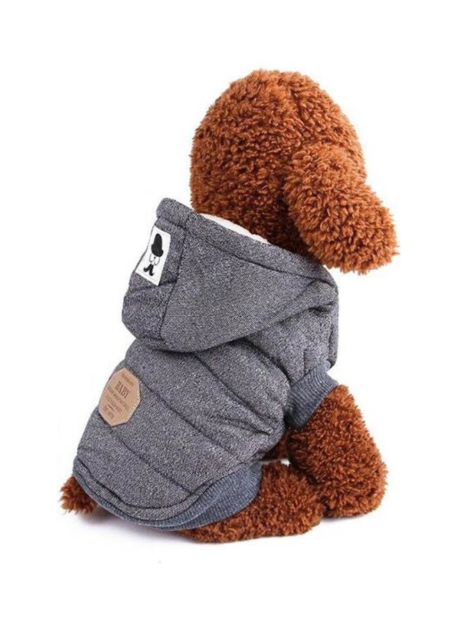 نيبمينينت جاكيت شتوي مبطن دافئ وناعم من القطن بمقاس للكلاب والقطط متعدد الألوان 30سم
