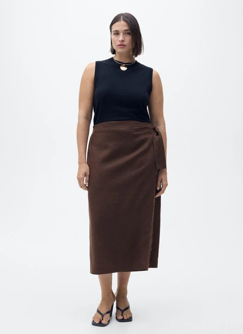 MANGO Essential Pareo Skirt