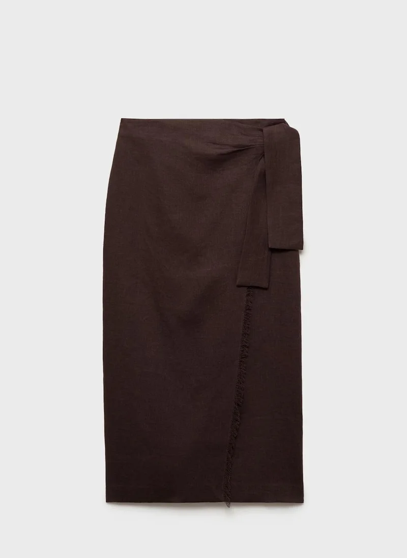 MANGO Essential Pareo Skirt