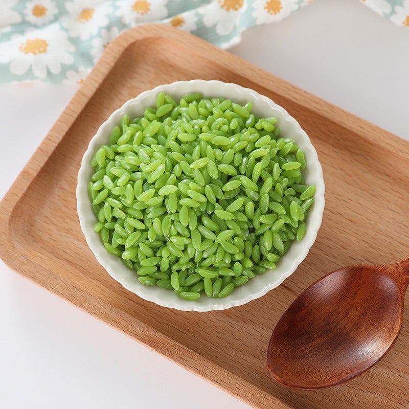 Realistic Grain Model Playset green bamboo rice 