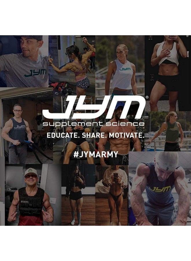 جيم سابلامنتس ساينس JYM Supplement Science Pre Jym Rainbow Sherbet، أسود، 20 وجبة، PRE20PS300  - Image 4