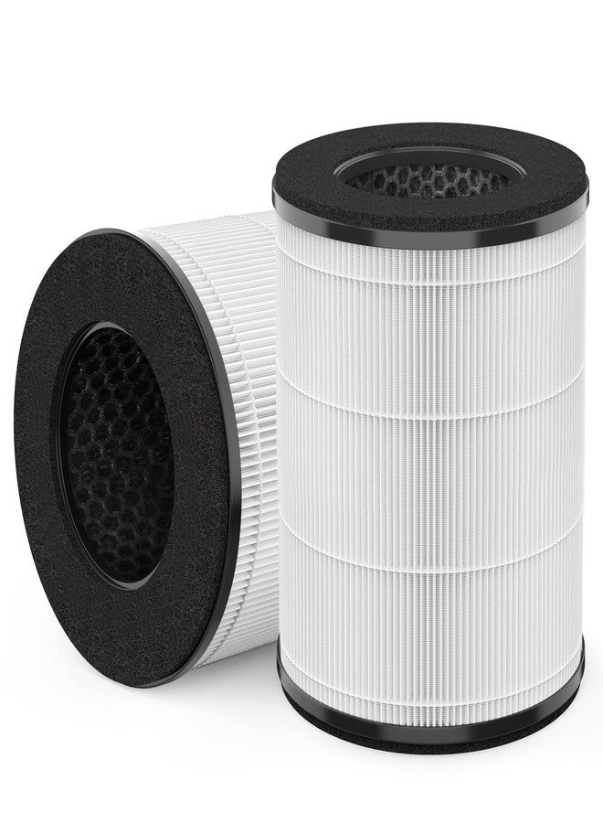 DAJDAH AP-T20 AP-T20FL Replacement Filters Compatible with Homedics Air Purifier Filter Replacement for Homedics Total Clean 3 in 1 Air Purifier Models AP-T20 and AP-T20W, 2-Pack - Image 1