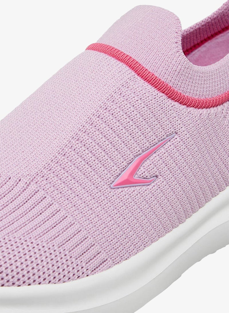 Dash Textured Slip-On Sports Shoes with Pull Tab - Image 4