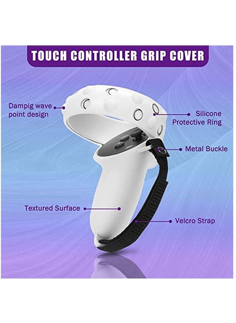 1 Pair Adjustable Hand Grip Straps Accessories for Oculus Quest 2 VR Gaming Headset Controller - Image 5