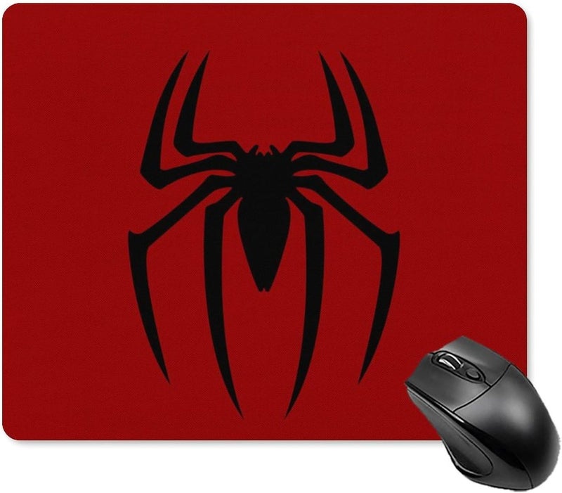 Keebik Gaming Mouse Pad,Red Spider Mouse Pad 7.1x8.7 Inch Computer Mouse Mat Keyboard Full Desk Mousepad for Gaming, Office, Home - Image 1