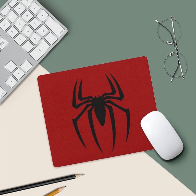 Keebik Gaming Mouse Pad,Red Spider Mouse Pad 7.1x8.7 Inch Computer Mouse Mat Keyboard Full Desk Mousepad for Gaming, Office, Home - Image 5