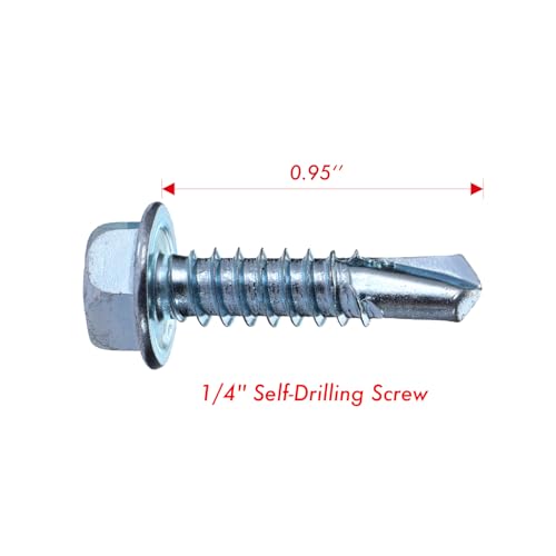 VEXPLO Truck Bed Hooks Anchor Points with 1/4''Self-Drilling Screws Compatible with Ford F150 Bed Tie Downs for Straps, Chains, and Ropes (4PCS) - Image 3