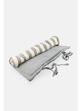 Muy Mucho Quilted Pet Blanket 100 x 80 x 2,5 cm, Grey/White  - Image 2