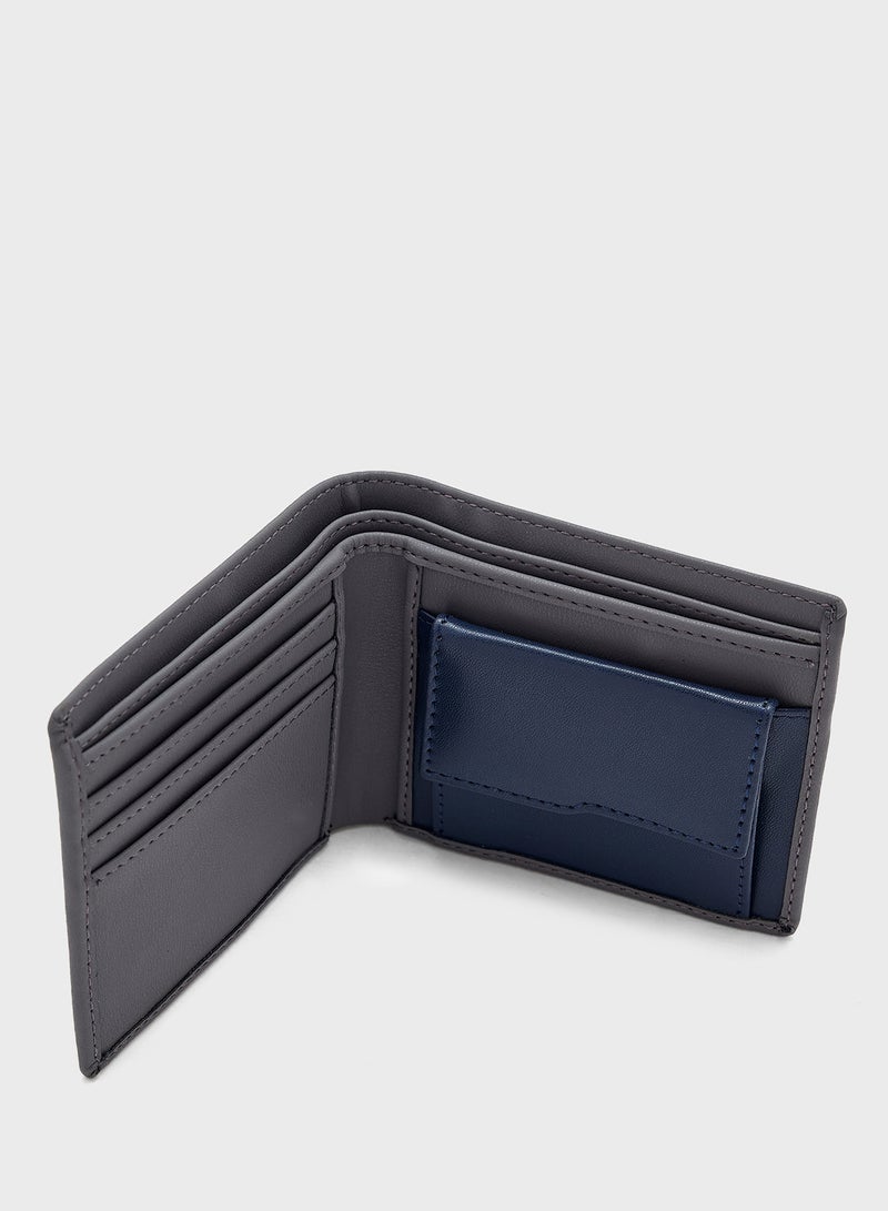 Robert Wood Two Tone Bi-Fold Wallet - Image 4