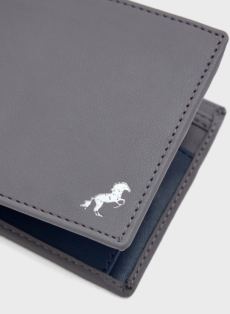 Robert Wood Two Tone Bi-Fold Wallet - Image 2
