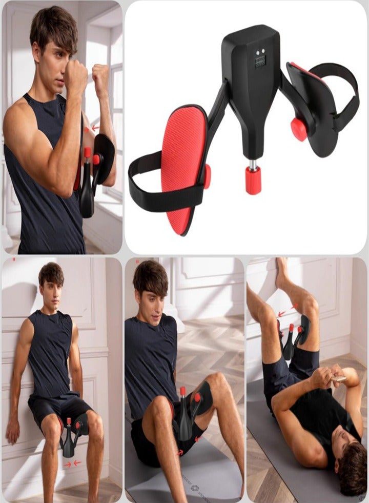 Adjustable Resistance Thigh Master, Inner Thigh Workout Pelvic Floor Trainer Thigh Master Sculptor Machine for Women and Men  - Image 3