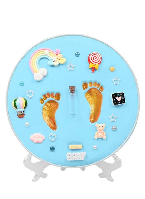 Baby Handprint Footprint Keepsake Kit, Blue