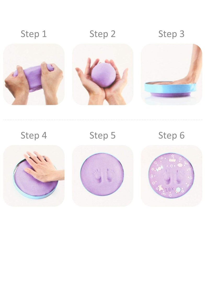 Baby Handprint Footprint Keepsake Kit, Blue