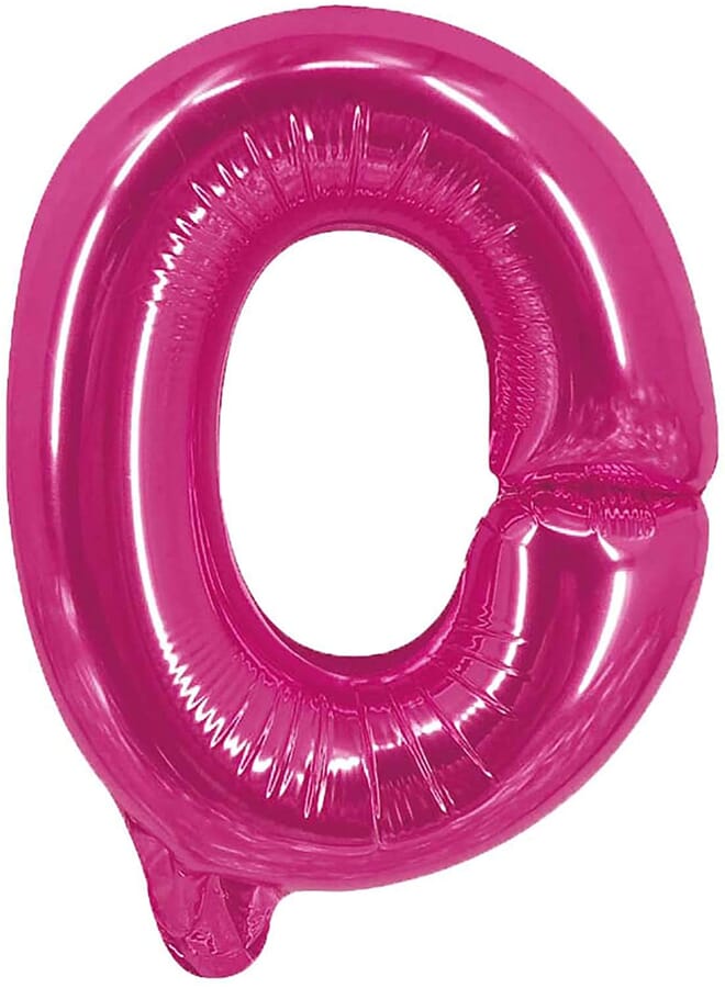 بارتي تايم 0 بالونات من رقائق معدنية باللون الوردي - Image 2