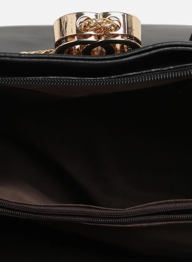 Haute Sauce  Stella Black Handbag Set for Women | Best Price UAE