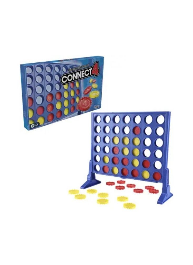 Premium Connect 4 Board Game – Classic Four-in-a-Row Strategy Toy - Image 1