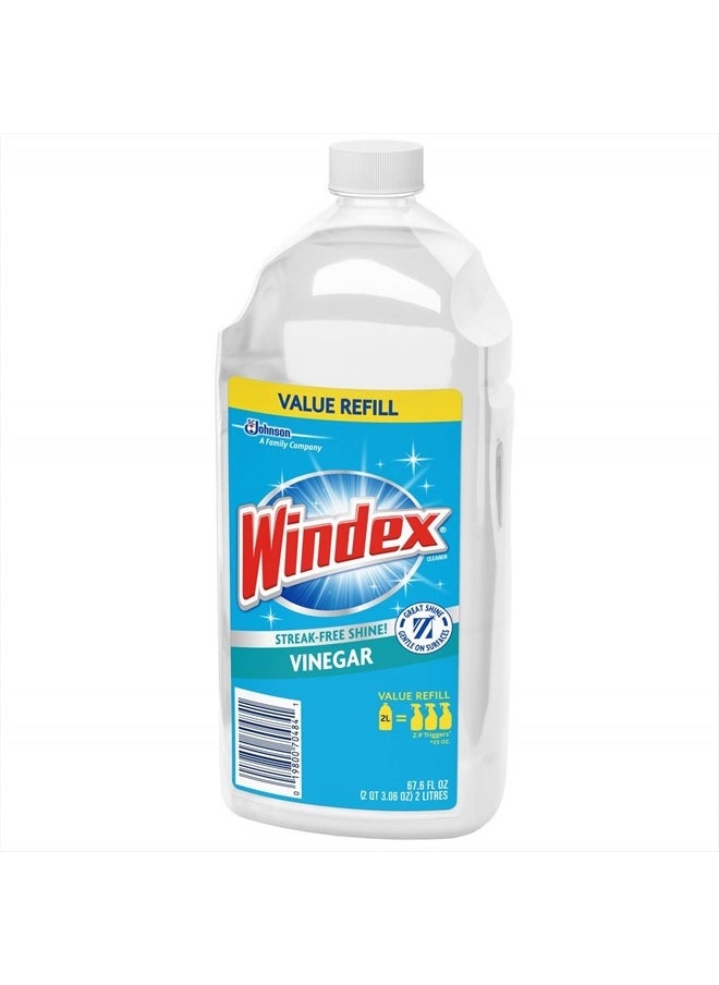 Windex Vinegar Multi-Surface Cleaner Refill, 2 L (2)  - Image 2