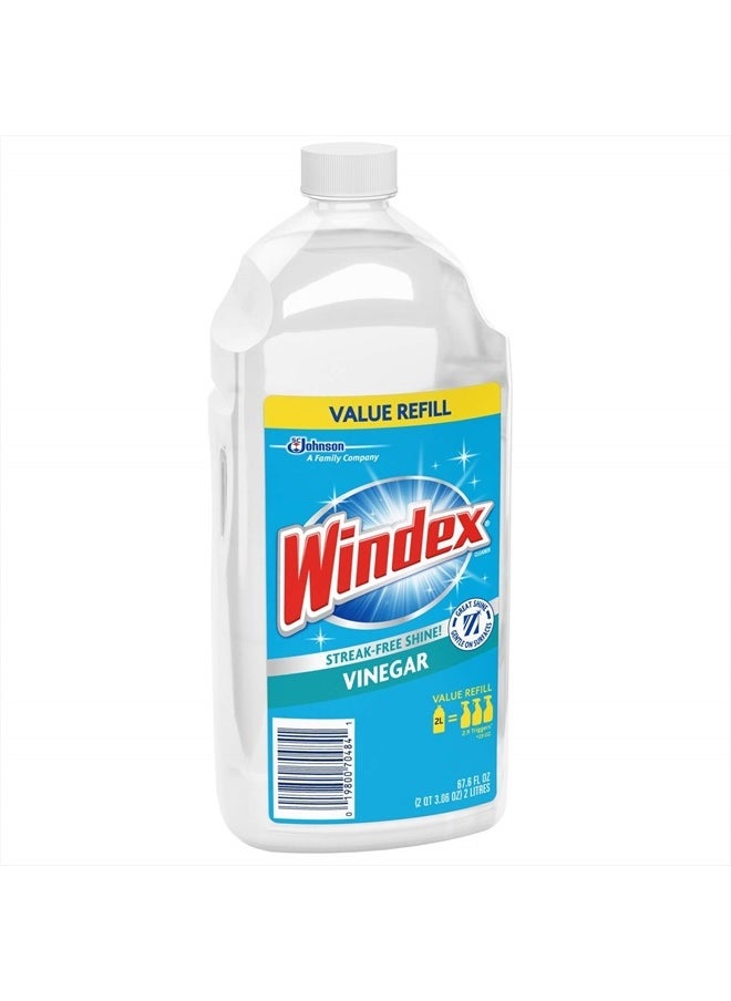 Windex Vinegar Multi-Surface Cleaner Refill, 2 L (2)  - Image 3