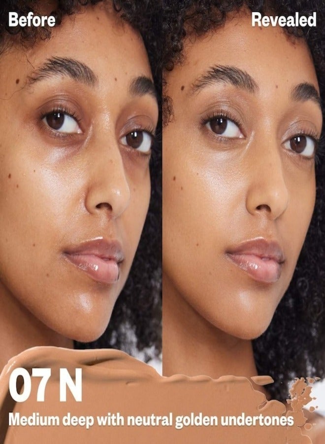 كوساس ريفيلر كريمي فائق الإشراق مع الكافيين وحمض الهيالورونيك، درجة اللون 07 إن - بني مع درجات لونية محايدة، 5 جم - تغطية متوسطة إلى كاملة - Image 2