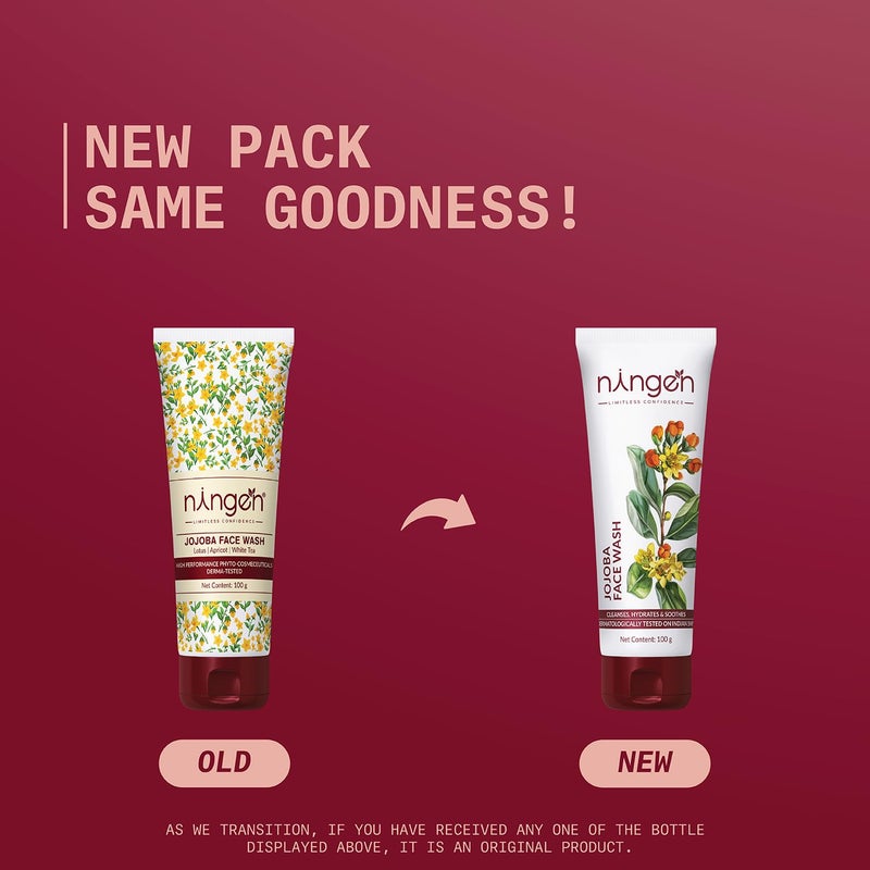 Ningen Face Wash Brightening and Glowing Skin Removes Pigmentation Dark Spots Acne Control and Hydration with All Skin Types For Women and Men - Image 3