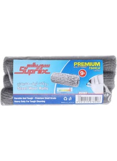 Suprex Steel Wool Rolls Pack of 4 pcs 9 in each pack  - Image 4