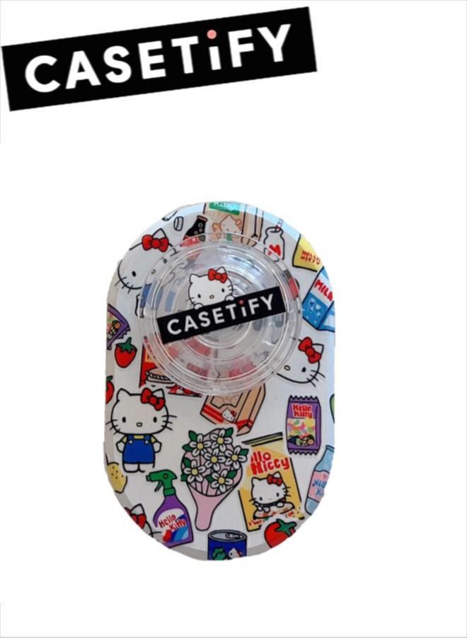 Casetify Hellokitty Phone Grip Stand Compatible with MagSafe, MagSafe Phone Grip Holder, Wireless Charging Compatible Blue - Image 1