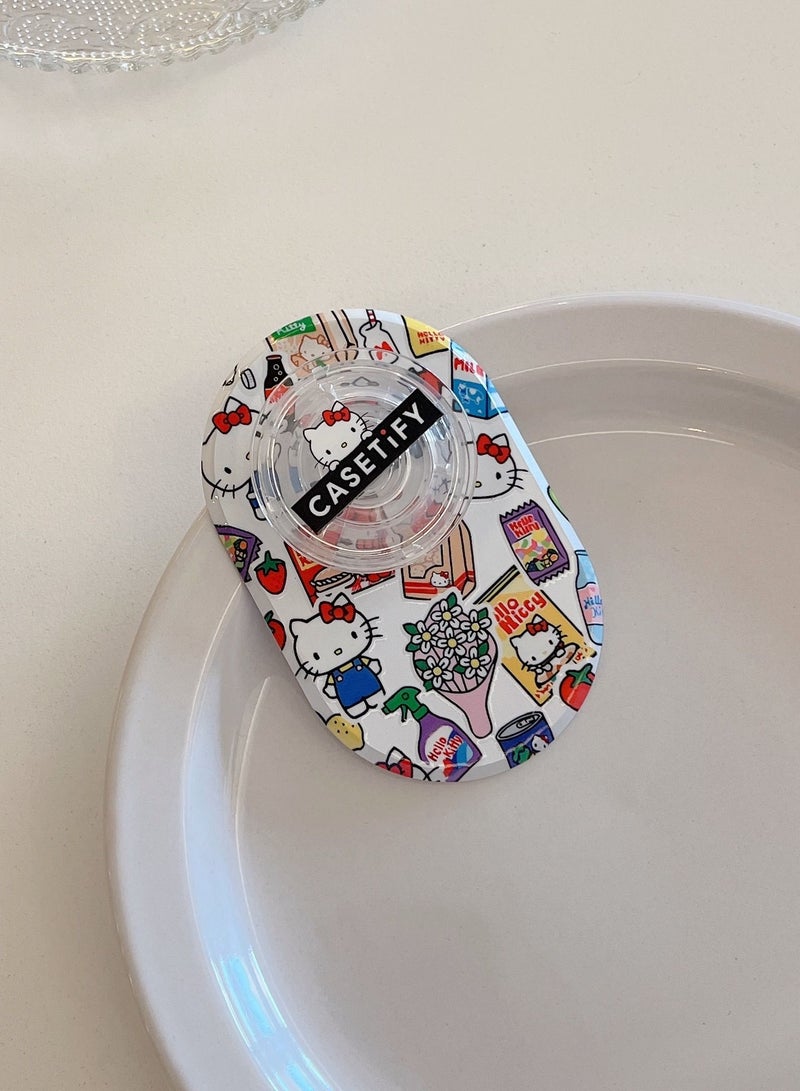 Casetify Hellokitty Phone Grip Stand Compatible with MagSafe, MagSafe Phone Grip Holder, Wireless Charging Compatible Blue - Image 2