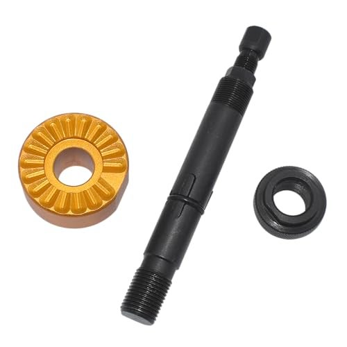 Yuesstloo أداة تثبيت ممتص الصدمات للاهتزاز Yuesstloo لإزالة بكرة عمود الكرنك، متوافقة مع أودي سيات سكودا فولكس فاجن 1.8 2.0 4V TFSi EA888، بديل T10531، مع حقيبة حمل وقفازات - Image 5