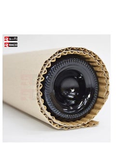 RACO RACO Corrugated Roll Brown Cardboard Roll for Packing, Moving, Gift Wrapping, Postal, Shipping, Parcel, Wall Art, Crafts, Bulletin Boards, Floor Covering, Table Runner Kraft Paper Roll  - Image 3