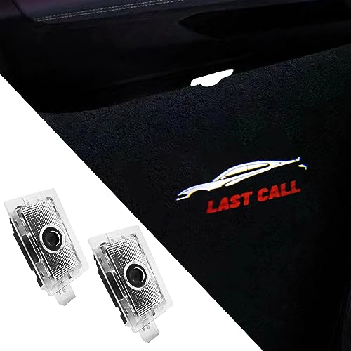 uuakarin 2 PCS Last Call Car Door Logo Lights Compatible for Charger 2010-present Courtesy LED Ghost Shadow Light Projector Lamps Accessories (Last Call 02) - Image 5